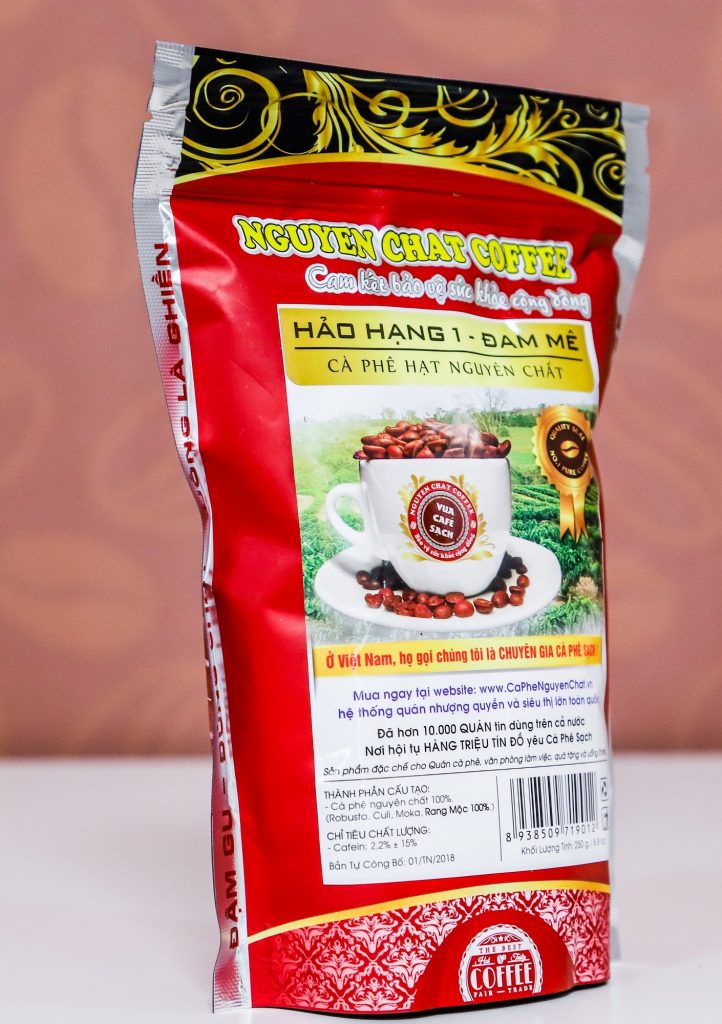 Cà phê hạt nguyên chất Nguyen Chat Coffee