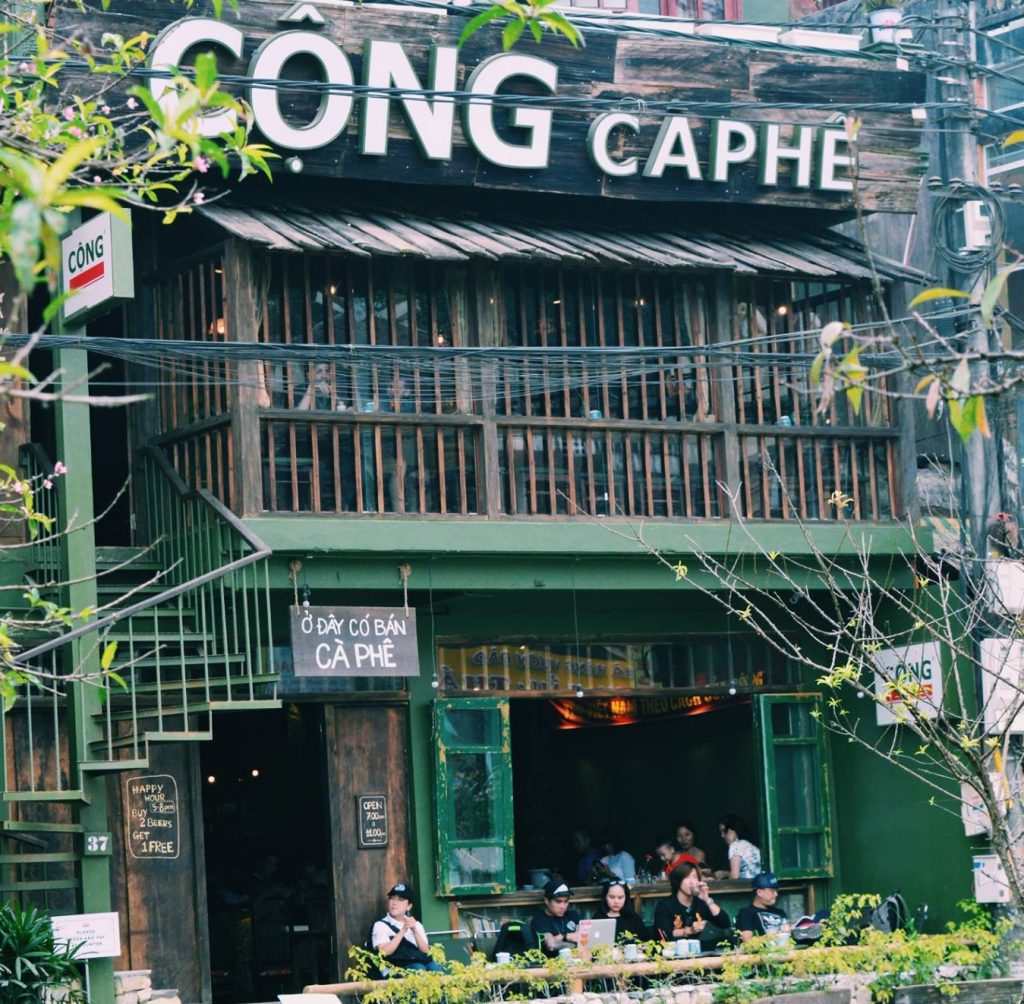 Nét đặc trưng của các quán cafe Cộng